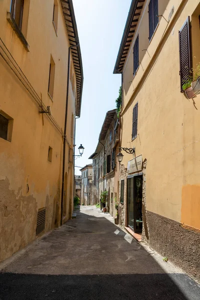 Bevagna Italy Augusti 2020 Arkitektur Gator Och Torg Staden Bevagna — Stockfoto