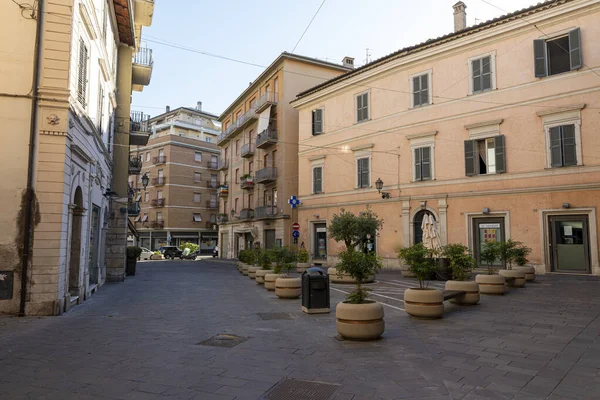 Terni Italy August 2020 Початок Через Corso Стара Історична Частина — стокове фото