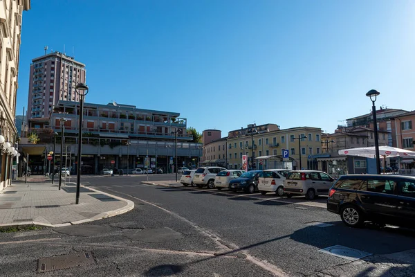 Terni Italy August 2020 Piazza Valnerina Center City Terni — стоковое фото