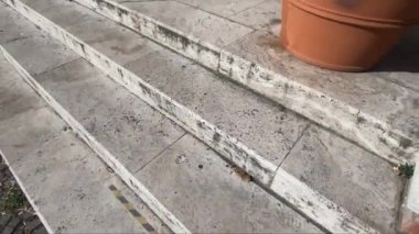 Terni, İtalya 21 Ağustos 2020: Terni 'deki Curio Dentato aracılığıyla Sant' Antonio Kilisesi