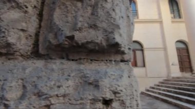 Terni, İtalya 28 Ağustos 2020 Terni 'nin merkezinde eski Verdi tiyatrosu
