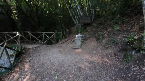 Stifone Narni Localité Avec Eau Bleue Dans Province Terni — Video