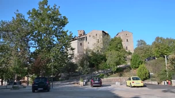 Miranda Italy October 2020 Town Maranda Province Terni Umbria — стоковое видео