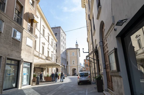 Rieti Italy Oktober 2020 Arkitektur Gränder Torg Och Byggnader Staden — Stockfoto
