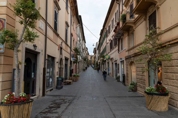 Rieti Italy October 2020 Street Roma Center City Rieti — 스톡 사진