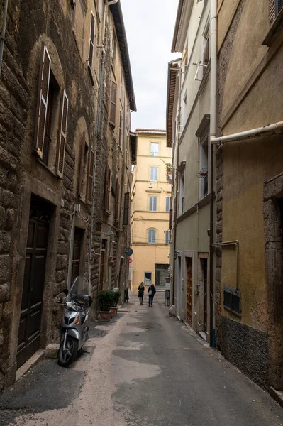 Rieti Italy October 2020 Architecture Alleys Squares Buildings City Rieti — стоковое фото