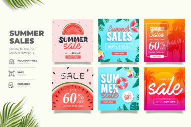 Yaz Satış Sosyal Medya Tasarım Paketleri