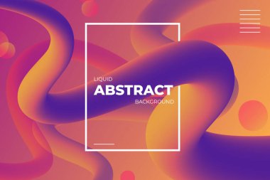 Gradyan Sıvı Soyut Arkaplan