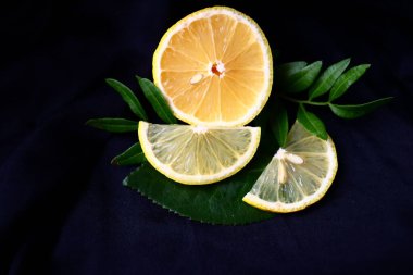 Limon ve nane likörü için taze karışım