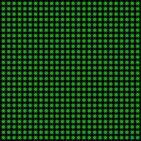 Zielony Czarny Wzór Cyfrowy — Zdjęcie stockowe