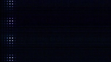 Soyut arkaplan 3 boyutlu çizgiler çok renkli bir dokuda yatay. Mavi renk yansımalı akışkan. Arkaplan canlandırma yapar