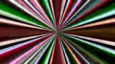 güzel renkli video soyut parlak ışık enerjisi 4K düz çizgi dalgaları siyah arkaplan üzerinde parıldayan ışık etkisi