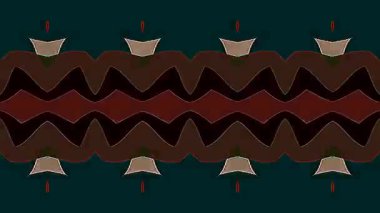 3D soyut parlak çizgiler, dalga, renkli, siyah arkaplan