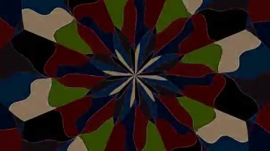 soyut çizgiler merkezde parlayan renkli ışık, siyah arkaplan