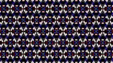 güzel renkli video soyut parlak ışık enerjisi 4K düz çizgi dalgaları siyah arkaplan üzerinde parıldayan ışık etkisi