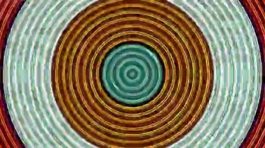 Soyut arka plan hareket eden çizgiler ve parlayan ışık noktaları. Çemberlerle canlandırma