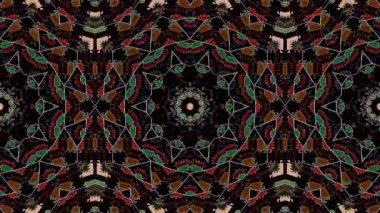 Soyut arka plan hareket eden çizgiler ve parlayan ışık noktaları. Çemberlerle canlandırma