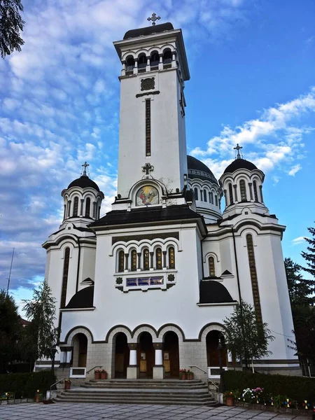 Sighisoara Romania 2018 Chiesa Della Santissima Trinità Una Bella Chiesa — Foto Stock