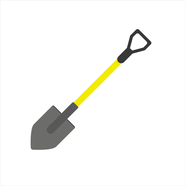 Shovel Icon Spade Isometric Vector Icon Web Design White Background — Stock Vector