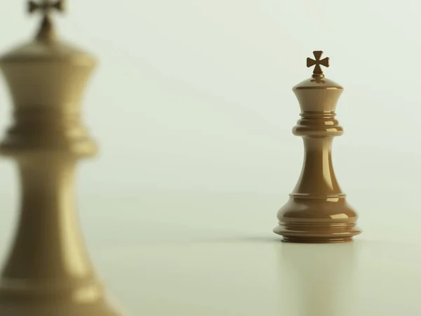Шахові Фігури Королі — стокове фото