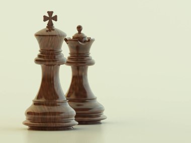 Satranç taşları: Kral ve Kraliçe