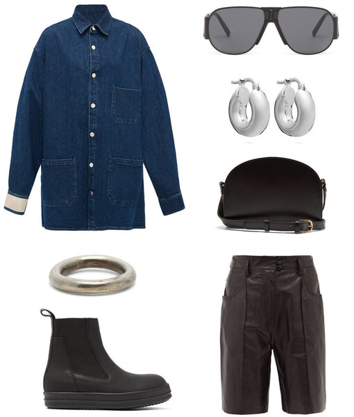 Beautiful collage of fashionable clothes, shoes and accessories for women