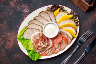 Farklı etlerin dilimlenmesi