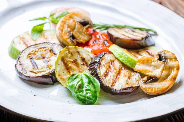 Grilled Vegetables Plate — Stock Photo, Image