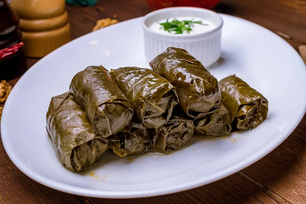 Dolma Gruzínská Tradiční Kuchyně — Stock fotografie