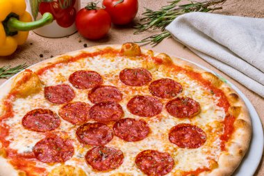 Biberli pizza.