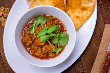 Chashushuli Gürcistan geleneksel mutfağı