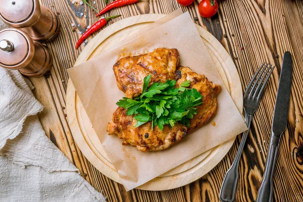 Kebab Ayam Papan — Stok Foto