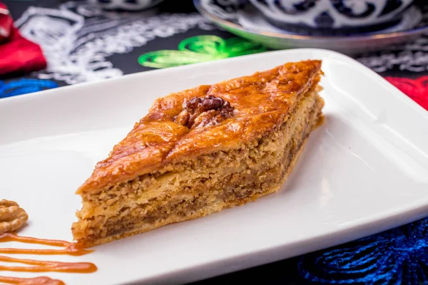 Postre Árabe Tradicional Baklava — Foto de Stock