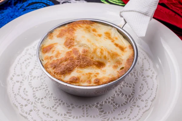 Julienne on white plate — Stock Image Julienne White Plate Stock Image