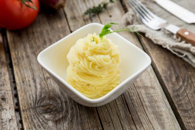 Kasede patates püresi.