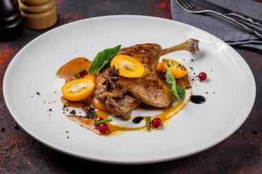 Ördek bacağı yakın plan görüntüsü