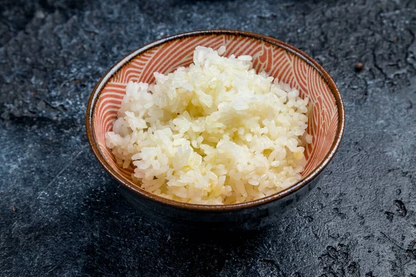 Arroz Hervido Tazón — Foto de Stock