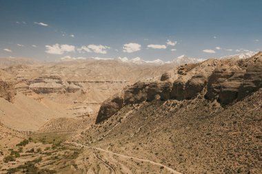 Üst Mustang, Lo Krallığı. Nepal Manzarası.