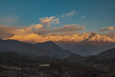 Üst Mustang, Lo Krallığı. Nepal Manzarası.