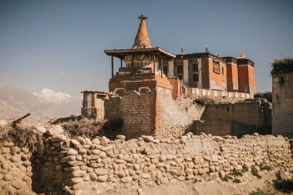 Üst Mustang, Lo Krallığı. gelenek Nepal.