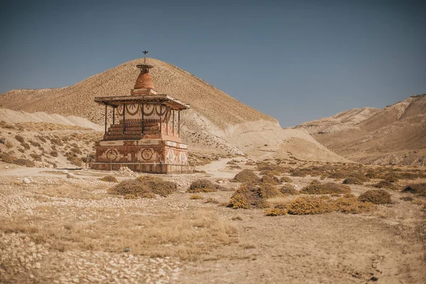 Mustang superior Reino de Lo. Paisaje de Nepal . — Foto de Stock