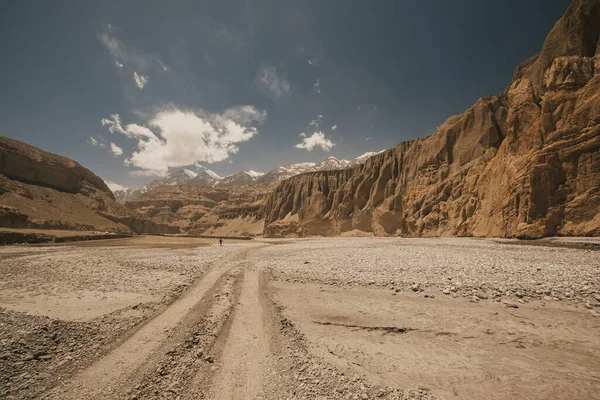 Mustang superior Reino de Lo. Paisaje de Nepal . — Foto de Stock