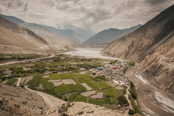 Mustang superior Reino de Lo. Nepal Paisagem . — Fotografia de Stock