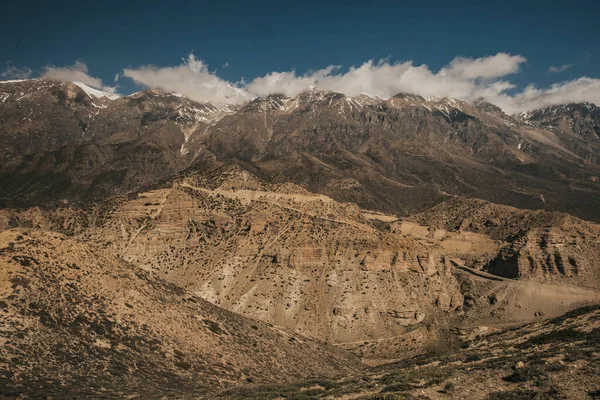 Övre mustang - Kungariket Lo. Nepal Landskap. — Stockfoto