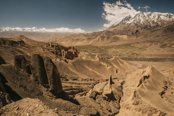 Övre mustang - Kungariket Lo. Nepal Landskap. — Stockfoto