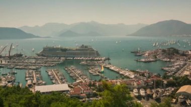 Marmaris yat yarışı. Hızlı yatlar hareketi. Hindi. Zaman ayarlı hiper hız