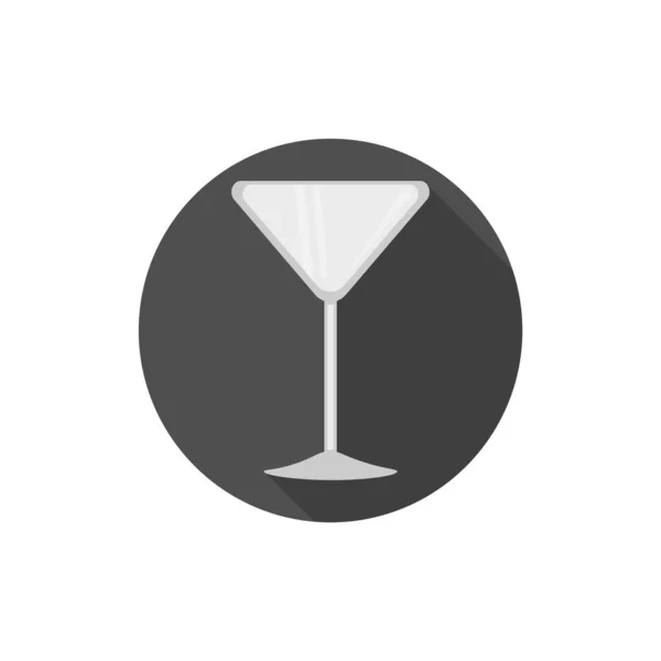 Design plat Martini Glass — Image vectorielle