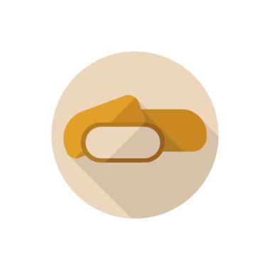 Düz dizayn tavuk nuggetları