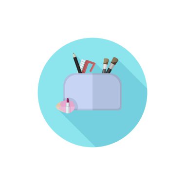 Düz Tasarım Kozmetik Çantası