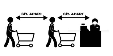 1.80 boyunda. Vezne Veznedar Hattı kuyruğundaki Cart Tramvayı 'ndan ayrı olarak. Vektör Dosyası